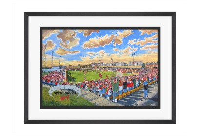 Kilbowie Park Stadium Fine Art Print - Clydebank FC